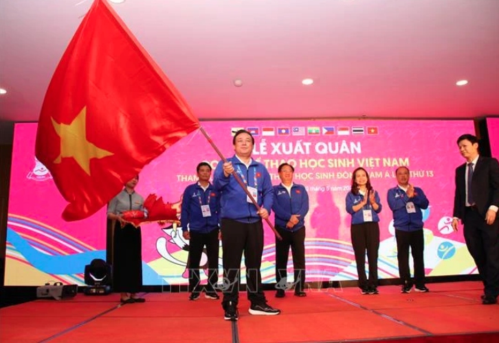 Vietnamese student athletes ready for 13th ASEAN Schools Games